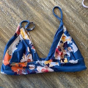 Boys & Arrows bikini top, beautiful floral print. Size S